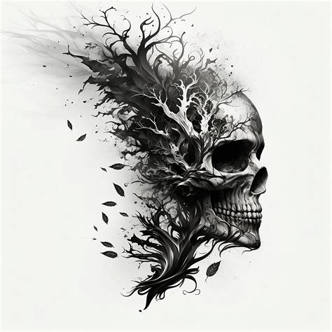 skulls tattoo design